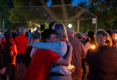 The Minneapolis community gathered at Lynnhurst Park last night for a vigil following the mass shooting at Annunciation School and Church earlier in the morning. 2 children were killed and 17 others injured. The crowd heard from speakers ranging from the Minnesota Attorney General, Minneapolis Mayor and City Council Members, and Congresswomen.