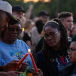 The Minneapolis community gathered at Lynnhurst Park last night for a vigil following the mass shooting at Annunciation School and Church earlier in the morning. 2 children were killed and 17 others injured. The crowd heard from speakers ranging from the Minnesota Attorney General, Minneapolis Mayor and City Council Members, and Congresswomen.