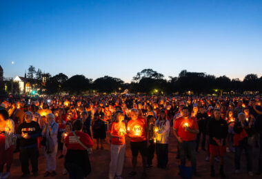 The Minneapolis community gathered at Lynnhurst Park last night for a vigil following the mass shooting at Annunciation School and Church earlier in the morning. 2 children were killed and 17 others injured. The crowd heard from speakers ranging from the Minnesota Attorney General, Minneapolis Mayor and City Council Members, and Congresswomen.