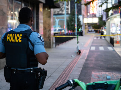 Minneapolis Police Officer at Downtown Double Shooting