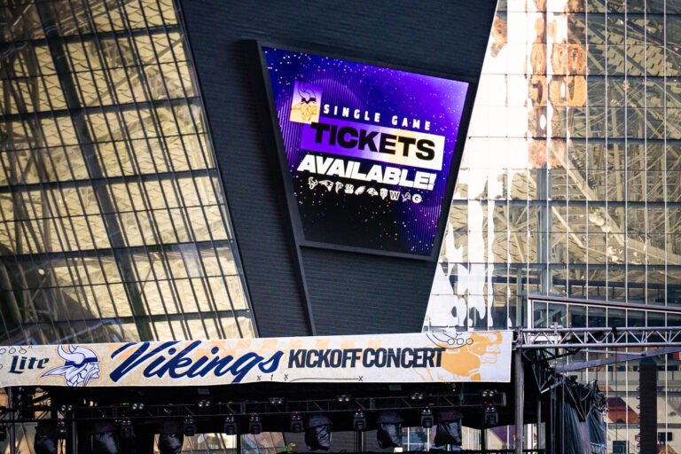 Vikings Single Game Tickets Available 2 Single game tickets still available for tomorrow's Minnesota Vikings home opener on Sunday Night Football.