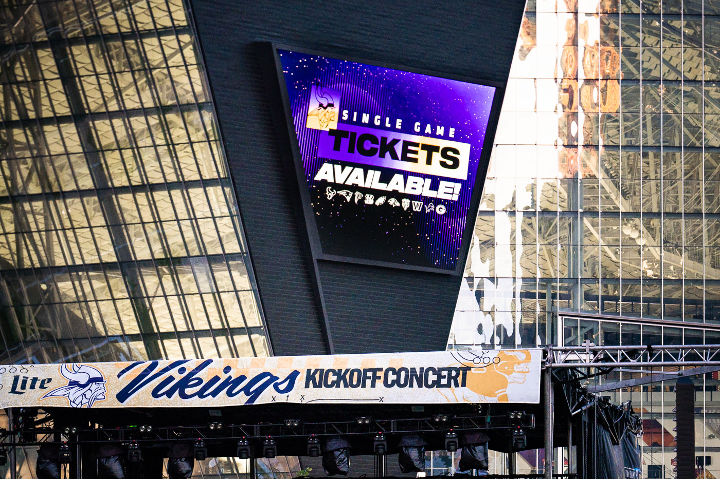 Vikings Single Game Tickets Available