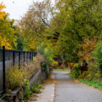 Midtown Greenway and Dean Parkway. This is such a wonderful time of the year on this bike trail as the colors change.