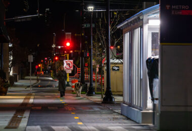 After almost 2 years of construction, Hennepin Avenue was re-opened today. The closure ripped up the entire street rebuilding it back with bike and bus lanes.