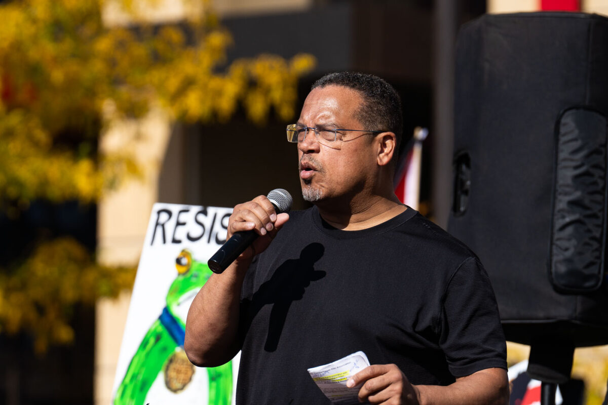 Minnesota Attorney General Keith Ellison No Kings Minneapolis