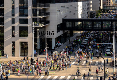 Organizers say 100,000 attended yesterdays No Kings protests in Downtown Minneapolis.