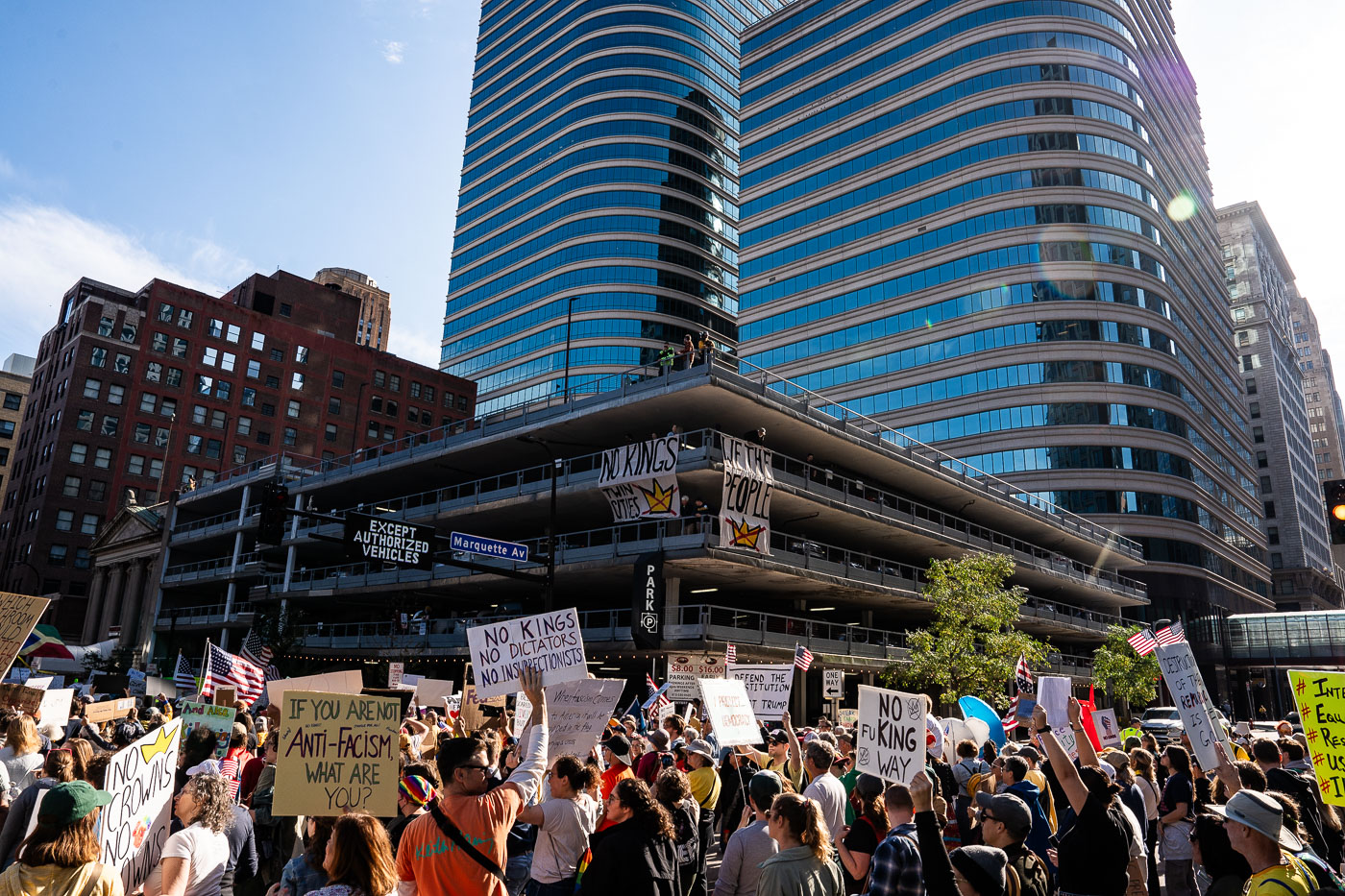 No Kings We The People in Minneapolis