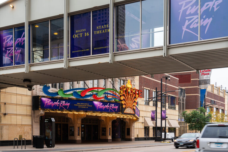 Prince Purple Rain at the State Theatre 1 Purple Rain at the State Theatre. "Pre-Broadway Performances Begin October 16".