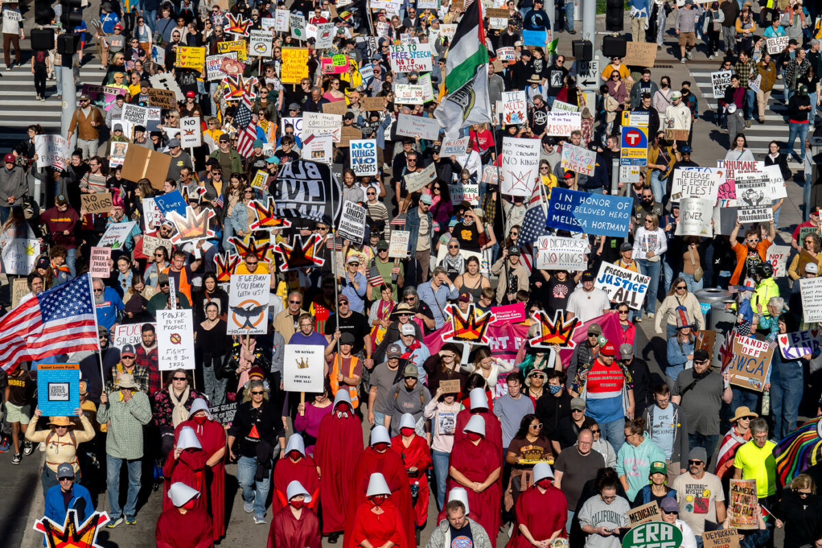 The Handmaid’s Tale No Kings Minneapolis