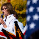 US Senator Tina Smith at No Kings Minneapolis 1 Tina Smith speaks at No Kings Minneapolis.Thousands protest in Downtown Minneapolis on Saturday October 18, 2025 as part of nationwide “No Kings!” protest.