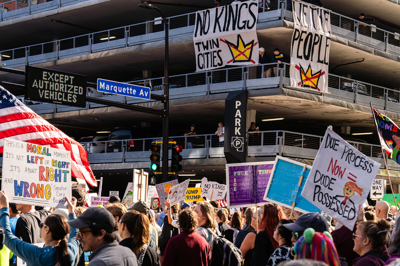 We The People No Kings Twin Cities