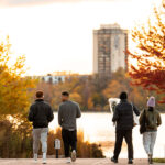 Sunset at Bde Maka Ska in South Minneapolis in November 2025.