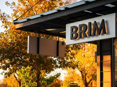 Brim Coffee and Cafe on Lake Street in Fall