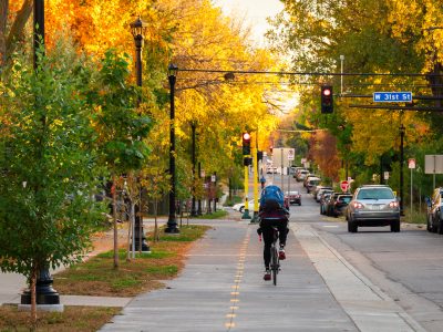 Bryant Avenue Bikeway in Minneapolis