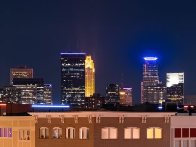 Downtown Minneapolis Skyline from Uptown