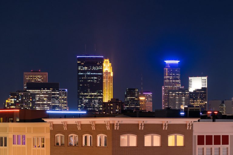 Downtown Minneapolis Skyline from Uptown 1 Downtown Minneapolis Skyline from Uptown