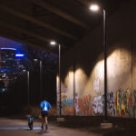 After being closed for years during Light Rail train construction, the Cedar Lake Trail is open again with brand new lighting.