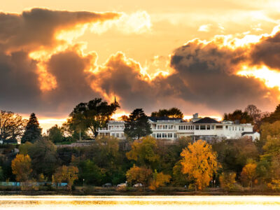 The Minikahda Club at Sunset, Minneapolis