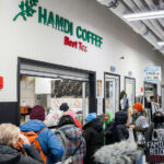 Hamdi Coffee In Minneapolis 4 On a day with the windchill struggling to reach 0F, thousands marched down Lake Street in South Minneapolis protesting the actions of ICE.
“ICE Out of Minnesota!”
"MINNESOTANS KNOW ICE IS SLIPPERY AND DANGEROUS - IT'S TIME TO DE-ICE!"
"Immigrants are not the problem"
The march began at Latino marketplace Mercado Central at Lake and Bloomington ending at Karmel Mall at Lake and Pillsbury. This follows weeks of racist attacks by the President on the Minneapolis Somali community & politicians.