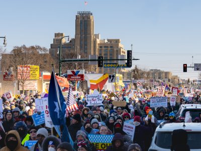 Minneapolis Protest Against ICE on Lake Street, December 20, 2025