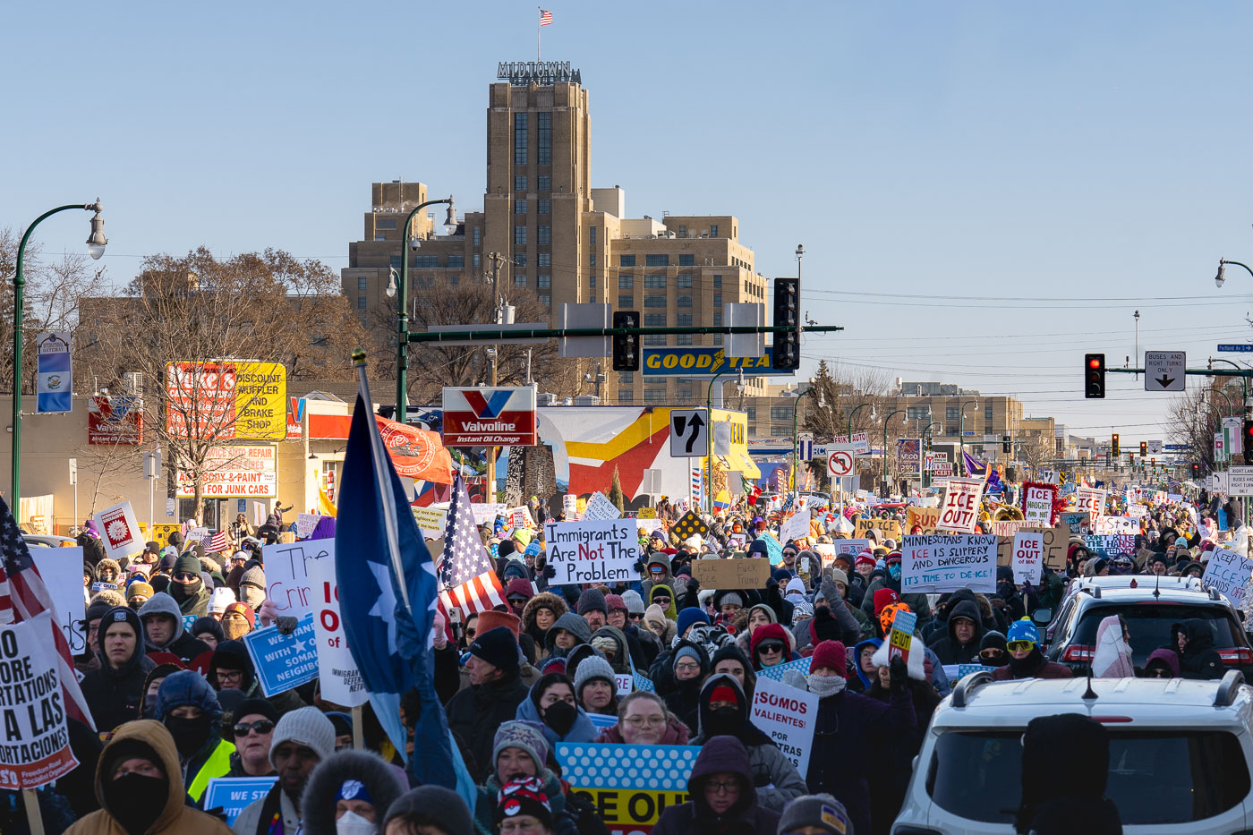 ICE Out Of Minnesota Protest December 20 2025 Minneapolis