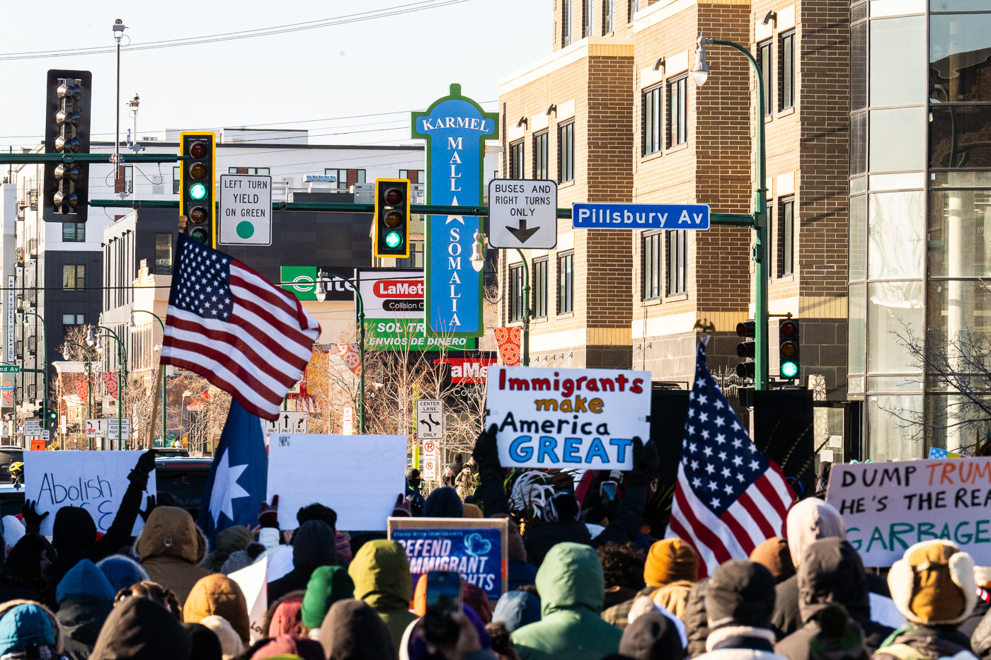 Immigrants Make America Great at Karmel Mall