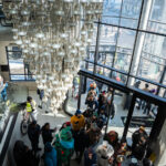 Karmel Mall atrium in Minneapolis 3 On a day with the windchill struggling to reach 0F, thousands marched down Lake Street in South Minneapolis protesting the actions of ICE. “ICE Out of Minnesota!” "MINNESOTANS KNOW ICE IS SLIPPERY AND DANGEROUS - IT'S TIME TO DE-ICE!""Immigrants are not the problem"The march began at Latino marketplace Mercado Central at Lake and Bloomington ending at Karmel Mall at Lake and Pillsbury. This follows weeks of racist attacks by the President on the Minneapolis Somali community & politicians.