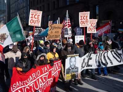 Minneapolis Anti-ICE Protest, January 23 2026