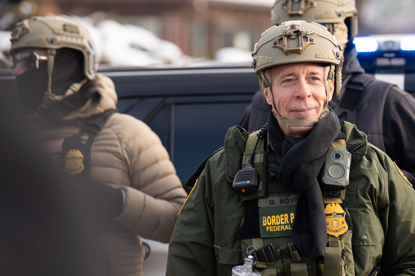 Border Patrol Chief Gregory Bovino in Minneapolis