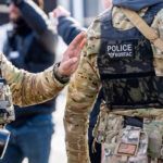 BORTAC Officers at Park and 35th, Minneapolis 3 Federal agents ram a man's vehicle and demand identification at Park Avenue and 35th Street in Minneapolis on January 12, 2026. The Latino man says he was let go once they realized he was a US citizen. While doing so, a crowd as well as more officers continued to arrive before releasing tear gas and pepper spraying members of the media and their cameras.Park and 35th Street is 2 blocks away from where ICE agents shot and killed Renee Good on January 7, 2026.