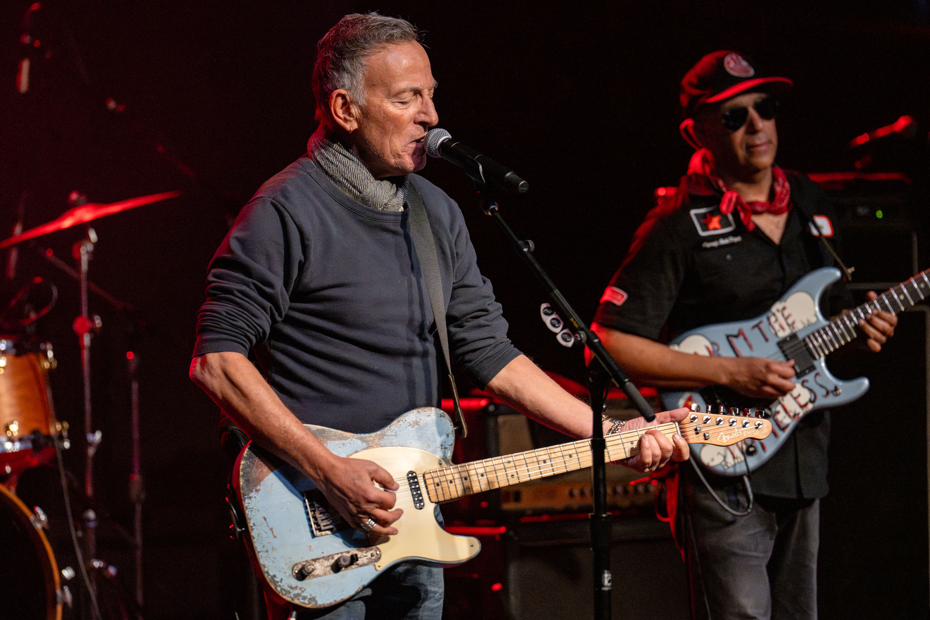 Tom Morello Springsteen Bruce Springsteen & Tom Morello at First Avenue, Minneapolis — January ...
