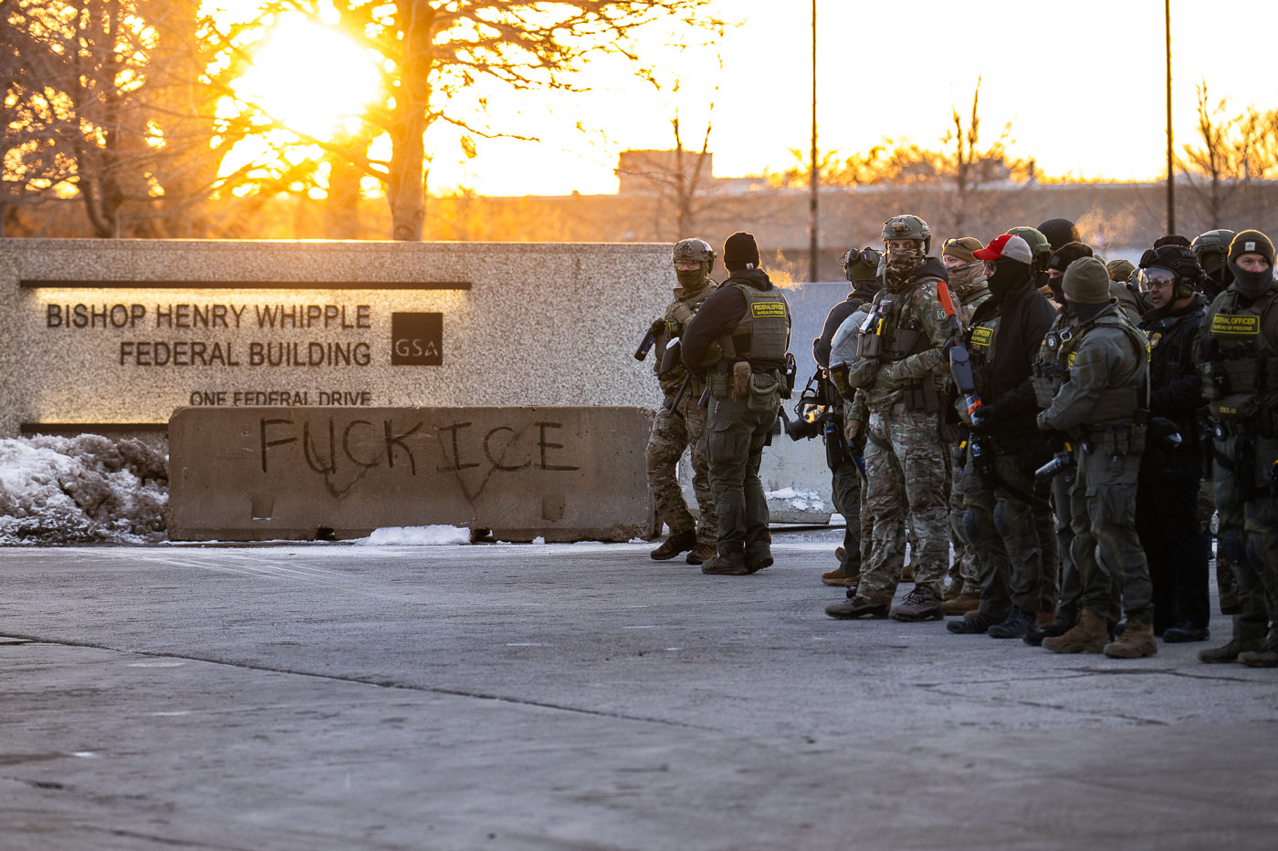 Bureau Of Prisons Officers at Bishop Henry Whipple Building