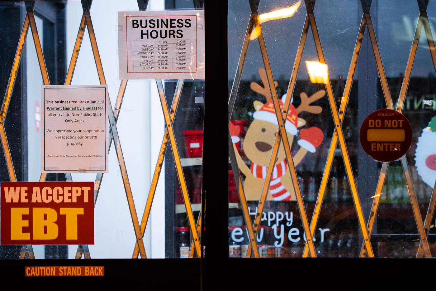 Business requiring Judicial Warrant, Minneapolis