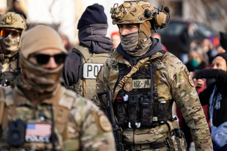 Federal Agents as crowd forms in Minneapolis on Park Avenue 1 Federal agents ram a man's vehicle and demand identification at Park Avenue and 35th Street in Minneapolis on January 12, 2026. The Latino man says he was let go once they realized he was a US citizen. While doing so, a crowd as well as more officers continued to arrive before releasing tear gas and pepper spraying members of the media and their cameras.Park and 35th Street is 2 blocks away from where ICE agents shot and killed Renee Good on January 7, 2026.