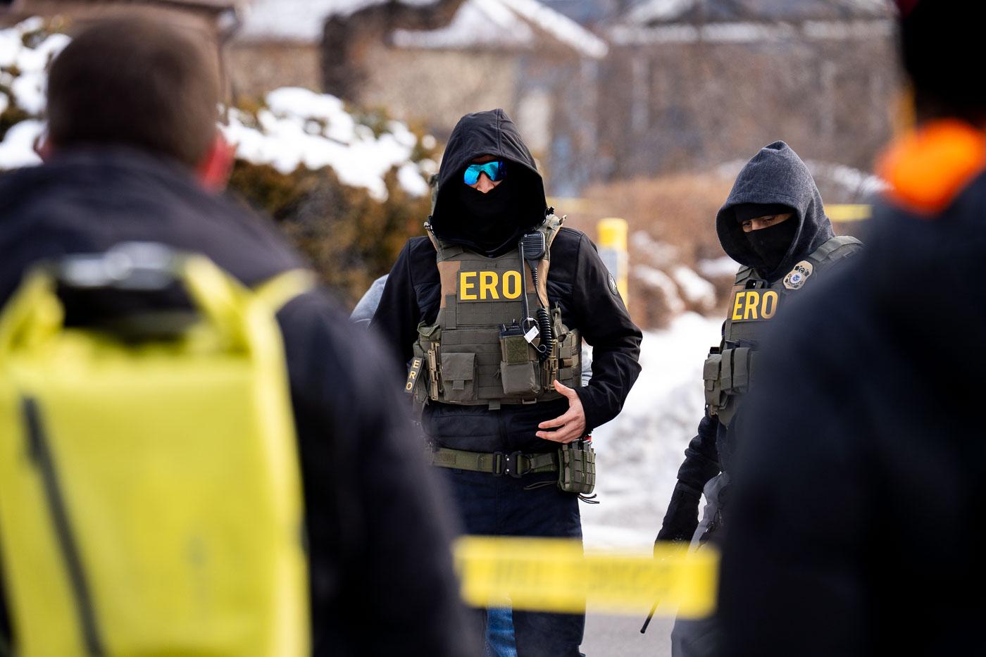 Federal agents at shooting in Minneapolis