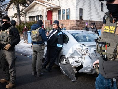 Federal agents ram vehicle, demand ID in Minneapolis