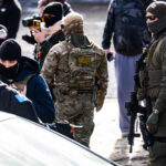 Federal Agents Ram vehicle to demand ID, Minneapolis 2 Federal agents ram a man's vehicle and demand identification at Park Avenue and 35th Street in Minneapolis on January 12, 2026. The Latino man says he was let go once they realized he was a US citizen. While doing so, a crowd as well as more officers continued to arrive before releasing tear gas and pepper spraying members of the media and their cameras.Park and 35th Street is 2 blocks away from where ICE agents shot and killed Renee Good on January 7, 2026.