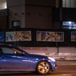 Forever Coming Soon, Police Station Graffiti 1 Graffiti on the Minneapolis police 3rd precinct police station following the killing of Renee Good. This police station was burned by protesters in May 2020.