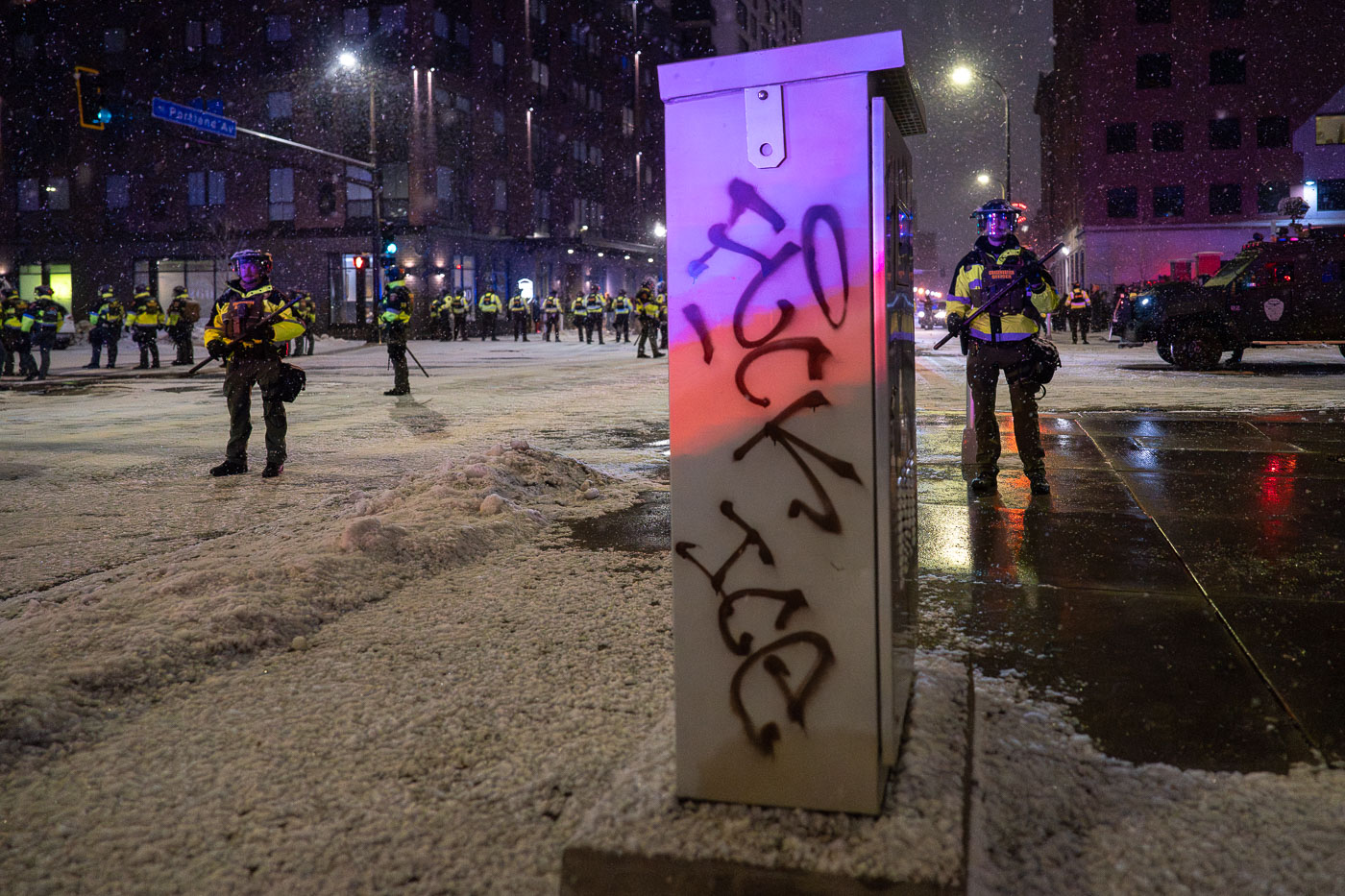 FUCK ICE and Minnesota State Conservation Officers