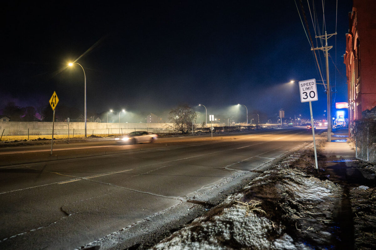 Tear gas lingering throughout North Minneapolis well into the early morning hours following another shooting by an ICE agent earlier in the evening.