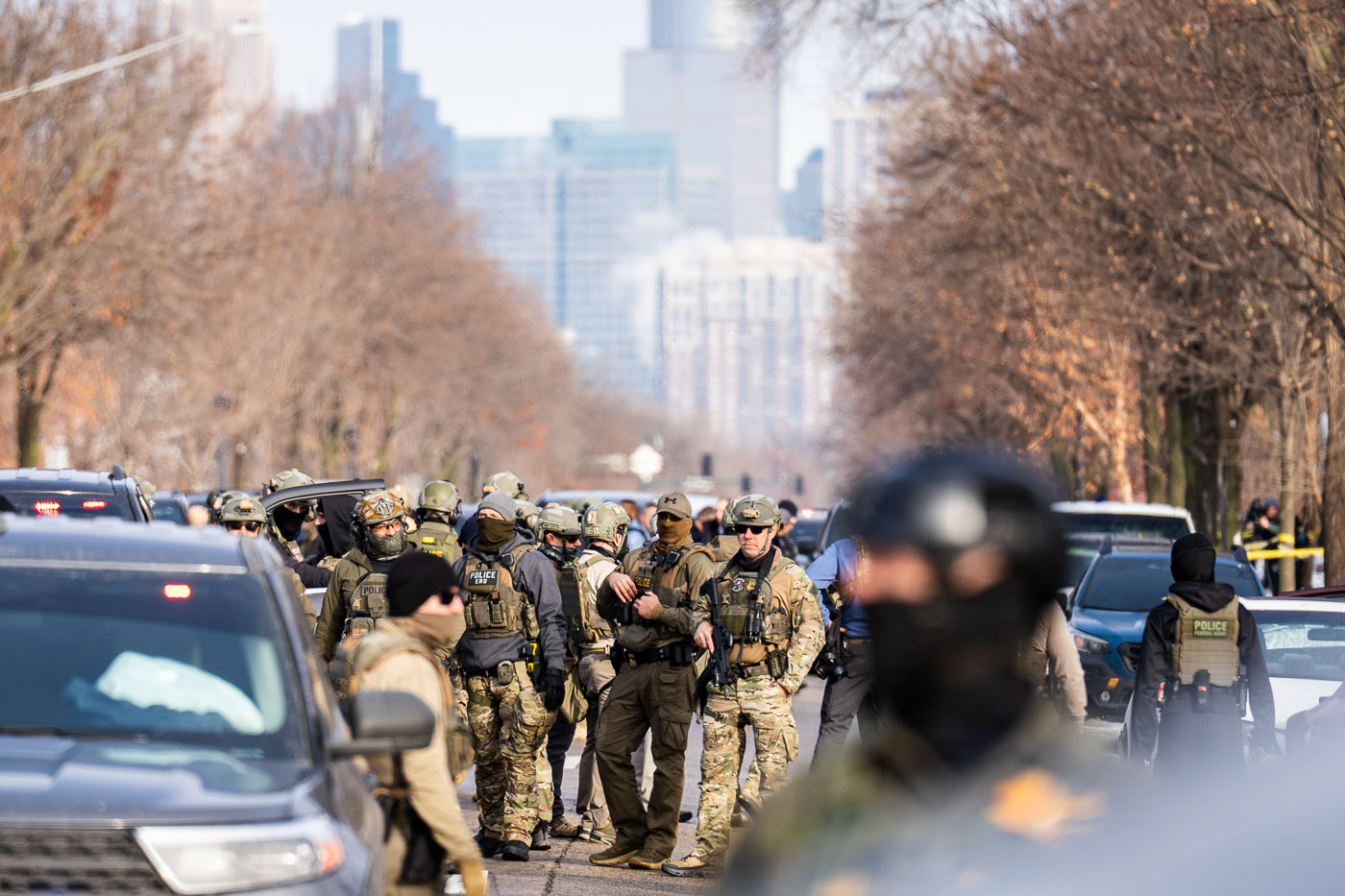 ICE Agents after Renee Good is killed