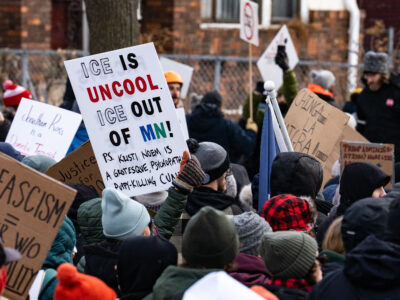 Minneapolis Protest Against ICE Operation Metro Surge