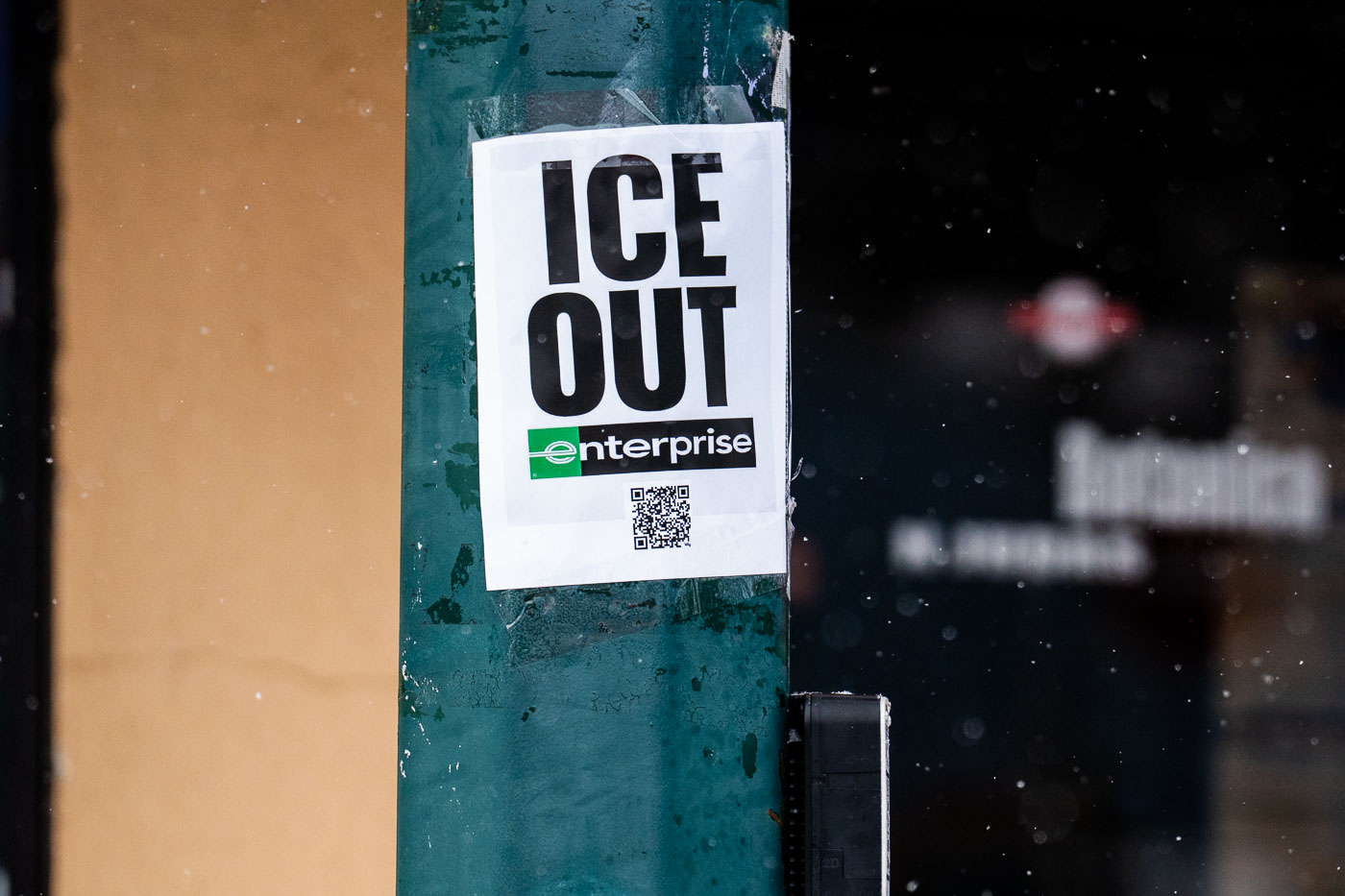 ICE OUT Enterprise Flyer, Minneapolis