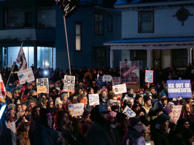 Minneapolis Vigil for Renee Good, Killed by ICE Agent