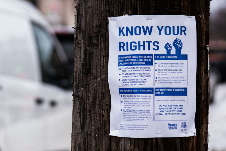 Know Your Rights Flyer Minneapolis 2 Thousands march through South Minneapolis tonight protesting the actions of the thousands of ICE agents that have descended upon the city in the last month.