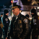 Minneapolis Police Chief Brian O'Hara at Renee Good Memorial 2 Minneapolis Police Chief Brian O'hara near the Renee Good Memorial on Portland Avenue.Not without some yelling at him: “When are you going to do something?” “Will you stand up to ice?”