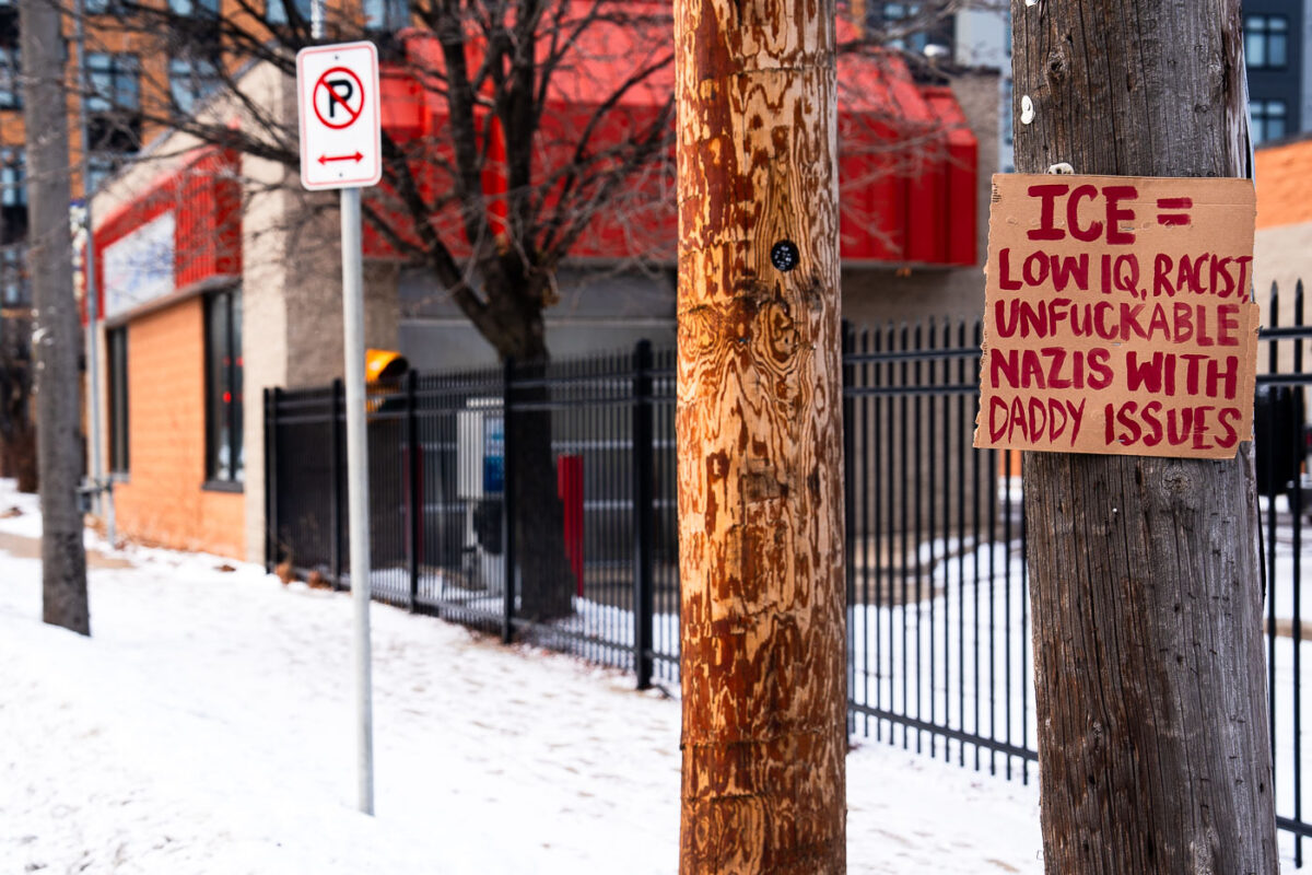 Minneapolis Protest Against ICE Agents