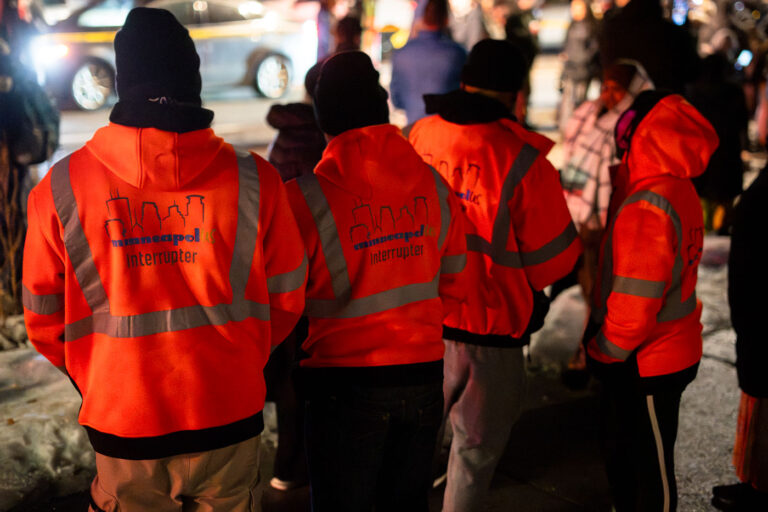 MinneapolUS Violence Interrupters, Minneapolis 1 MinneapolUS Violence Interrupters at the scene of the violent killing of Renee Good tonight.