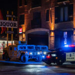 Minnesota National Guard on Franklin Ave, Minneapolis 1 The Minnesota National Guard and Minneapolis Police outside Franklin-Nicollet Liquor in the early morning hours of January 25, 2026.