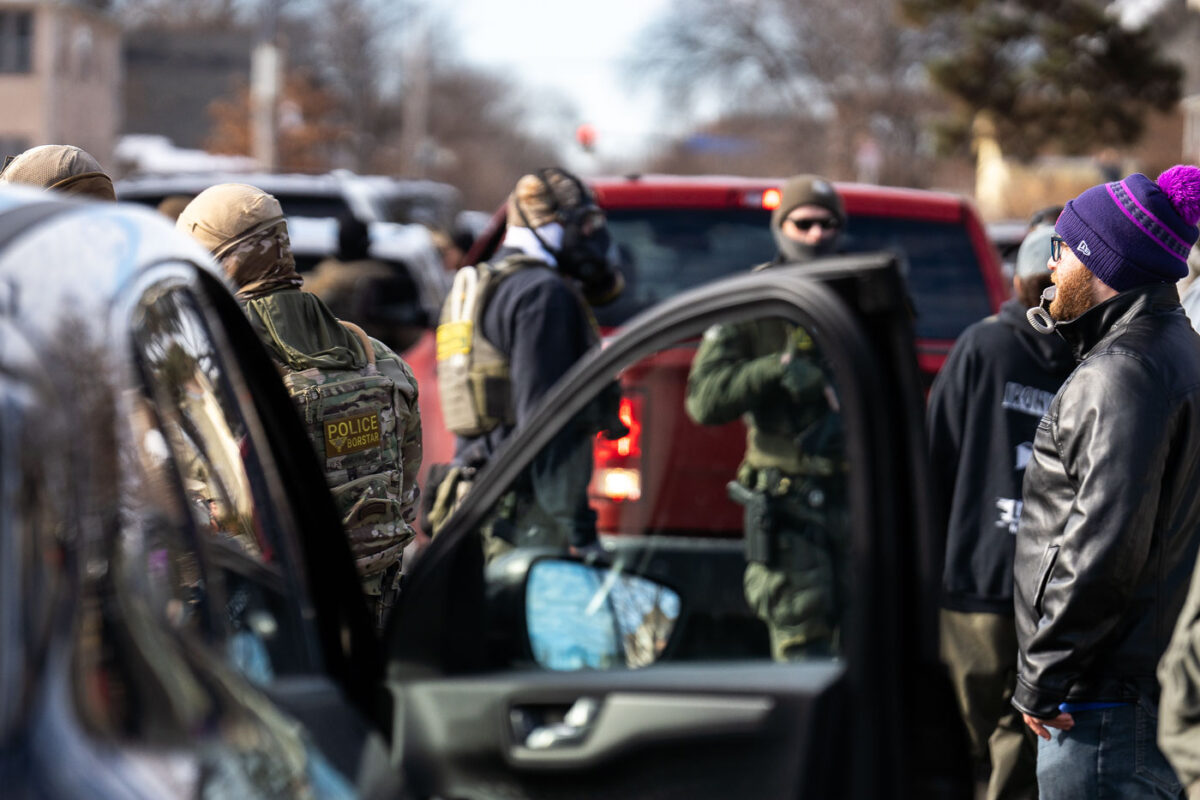 Observer Blows Whistle at Federal Agents, Minneapolis